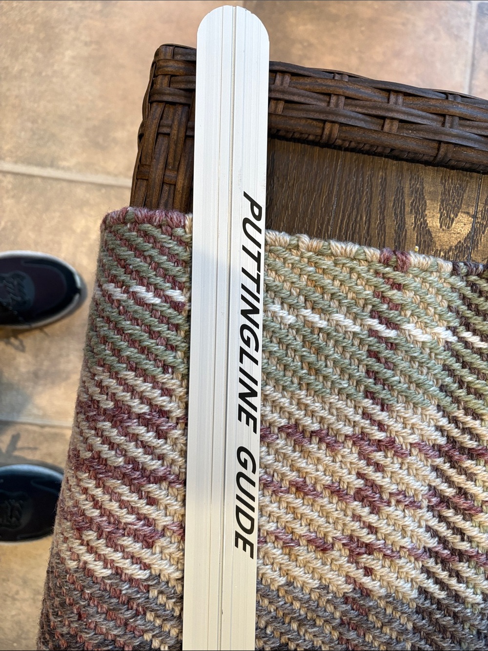Putting Line Guide - White Alignment Aid for Men